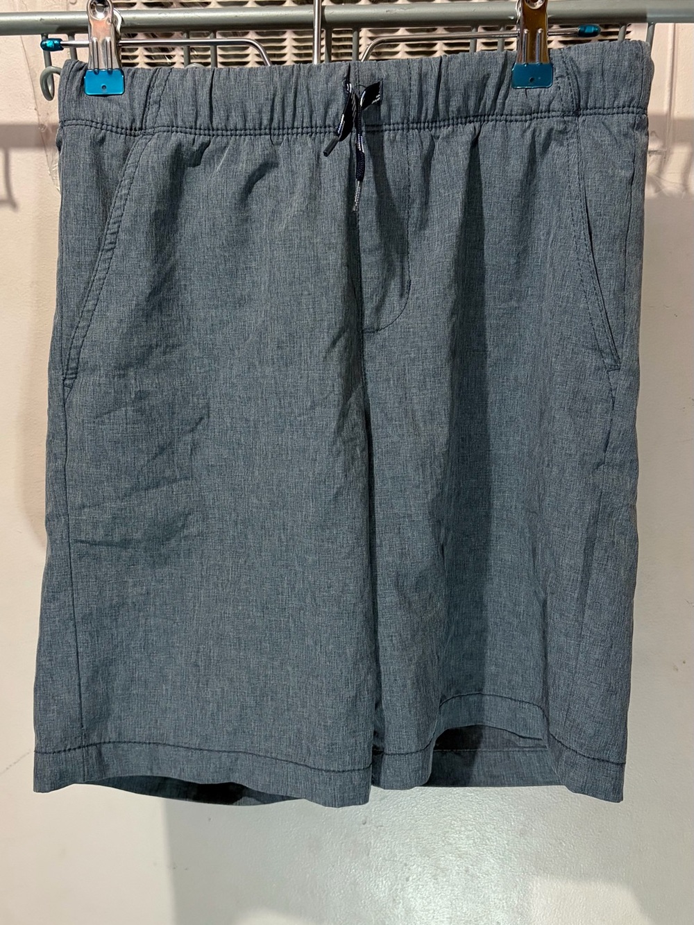 Old Navy Slate Blue Drawstring Kids Shorts